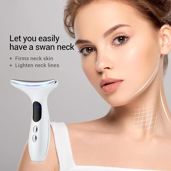 Face Beauty Device Photon Therapy Skin Tighten Reduce Double Chin Anti Wrinkle